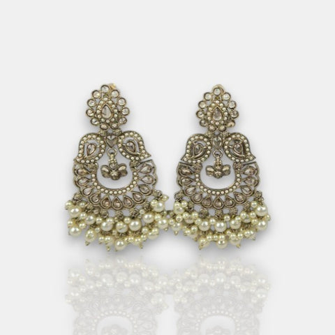 Heritage Sparkle Antique Designer Earrings JH7055