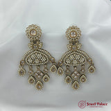 Heritage Sparkle Antique Designer Earrings JH7056