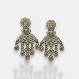 Heritage Sparkle Antique Designer Earrings JH7056