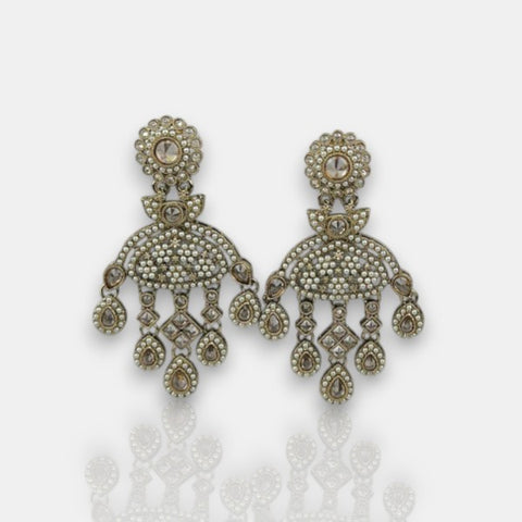 Heritage Sparkle Antique Designer Earrings JH7056