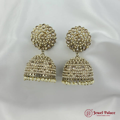 Heritage Sparkle Antique Designer Earrings JH7063
