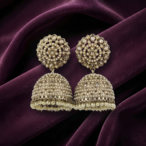 Heritage Sparkle Antique Designer Earrings JH7065