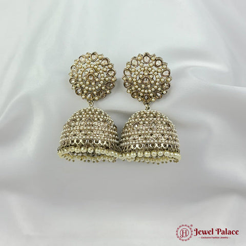 Heritage Sparkle Antique Designer Earrings JH7065