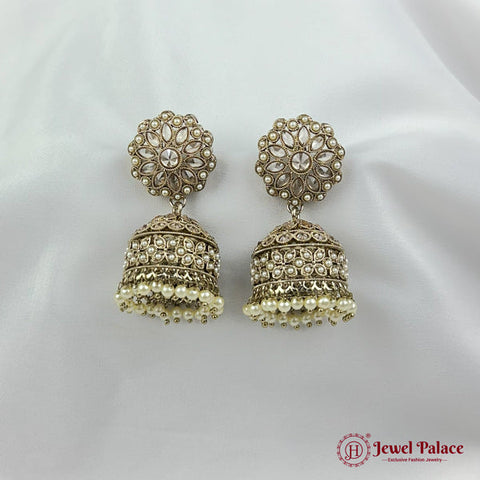 Heritage Sparkle Antique Designer Earrings JH7068