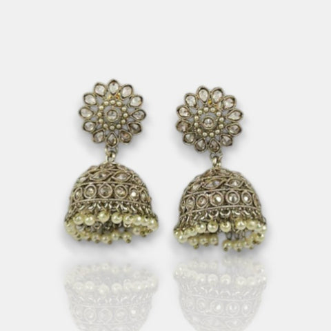 Heritage Sparkle Antique Designer Earrings JH7069