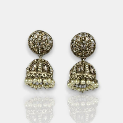 Heritage Sparkle Antique Designer Earrings JH7070