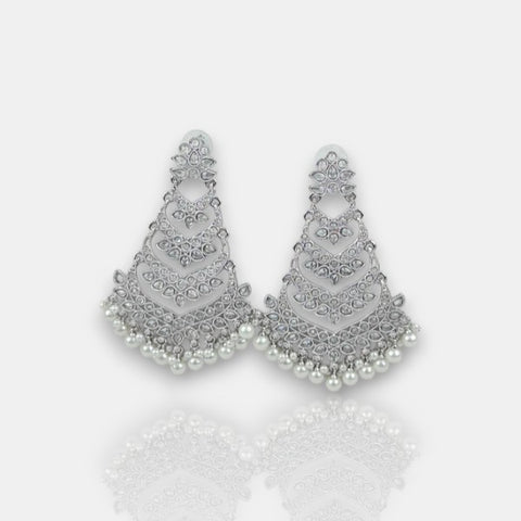 Heritage Sparkle Antique Designer Earrings JH7080