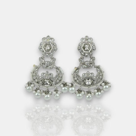 Heritage Sparkle Antique Designer Earrings JH7091