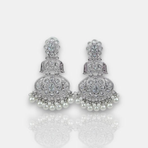 Heritage Sparkle Antique Designer Earrings JH7095
