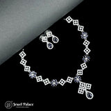 Sparkling AD Stone Premium Quality Necklace JH7155