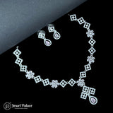 Sparkling AD Stone Premium Quality Necklace JH7155