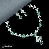 Sparkling AD Stone Premium Quality Necklace JH7155