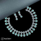 Sparkling AD Stone Premium Quality Necklace JH7156