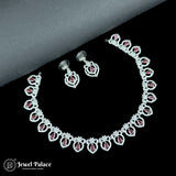 Sparkling AD Stone Premium Quality Necklace JH7157