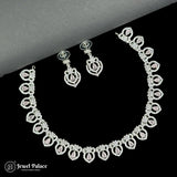 Sparkling AD Stone Premium Quality Necklace JH7157