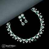 Sparkling AD Stone Premium Quality Necklace JH7159