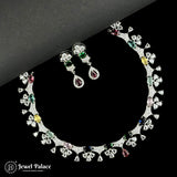 Sparkling AD Stone Premium Quality Necklace JH7159