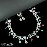 Sparkling AD Stone Premium Quality Necklace JH7160