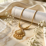 Micro Gold Plated Impon Attigai Necklace Jewellery  JH722