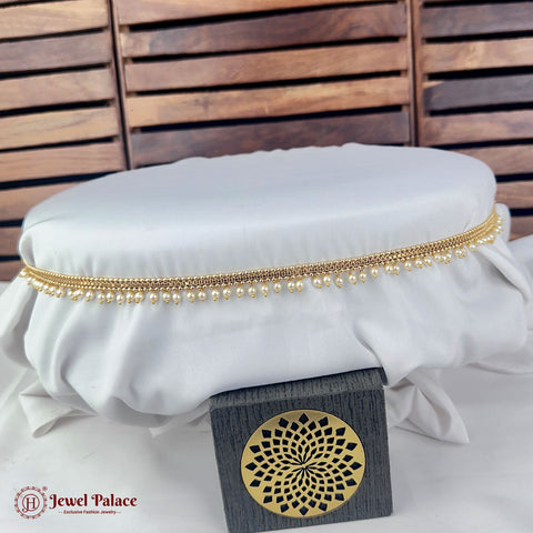 Antique Gold Plated Hip Chain for Women Traditional Waist Belt JH7248