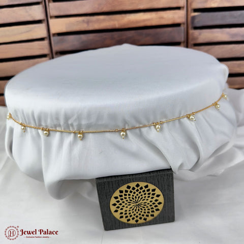 Antique Gold Plated Hip Chain for Women Traditional Waist Belt JH7252