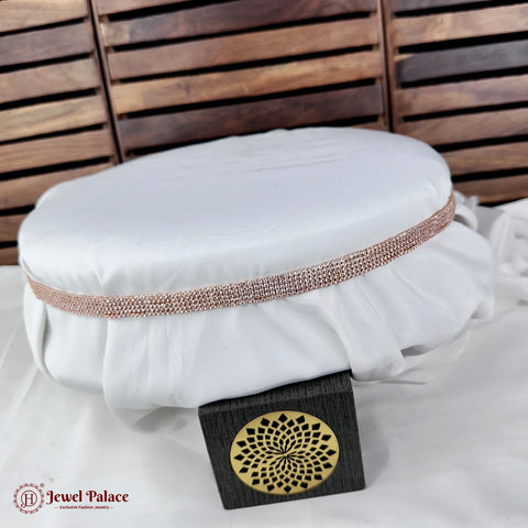 Beautiful Rose Gold  Hip Chain for Women Traditional Waist Belt JH7256