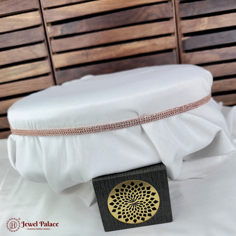 Beautiful Rose Gold  Hip Chain for Women Traditional Waist Belt JH7257