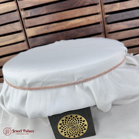 Beautiful Rose Gold  Hip Chain for Women Traditional Waist Belt JH7258