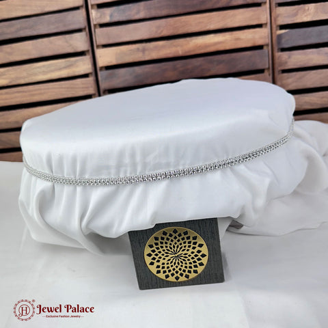 Antique Silver Plated Hip Chain for Women Traditional Waist Belt JH7264