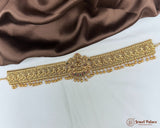 Royal Temple Design Ottiyanam In  Antique Finish Hip Chain JH7333