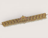 Royal Temple Design Ottiyanam In  Antique Finish Hip Chain JH7335