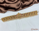 Royal Temple Design Ottiyanam In  Antique Finish Hip Chain JH7335