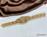 Royal Temple Design Ottiyanam In  Antique Finish Hip Chain JH7338