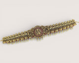 Royal Temple Design Ottiyanam In  Antique Finish Hip Chain JH7339