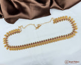 Royal Temple Design Ottiyanam In  Antique Finish Hip Chain JH7344