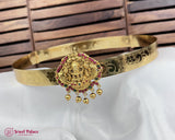 Beautiful Gold Plated Temple Design Vaddanam Hip Belt For Saree JH7345