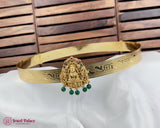 Beautiful Gold Plated Temple Design Vaddanam Hip Belt For Saree JH7350