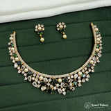 Exclusive Premium Quality AD Stone Premium Necklace Set JH7361