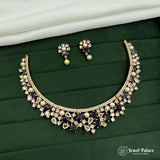 Exclusive Premium Quality AD Stone Premium Necklace Set JH7361