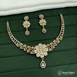 Elegant Floral AD Necklace for Every Grand Occasion JH7362