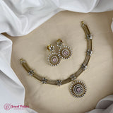 Elegant Premium Quality AD Stone Designer Necklace JH7366