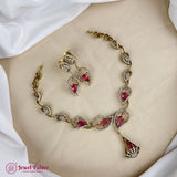 Elegant Premium Quality AD Stone Designer Necklace JH7367
