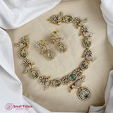 Elegant Premium Quality AD Stone Designer Necklace JH7368