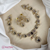 Elegant Premium Quality AD Stone Designer Necklace JH7368