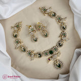 Elegant Premium Quality AD Stone Designer Necklace JH7368