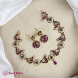 Elegant Premium Quality AD Stone Designer Necklace JH7369