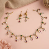 Elegant Premium Quality AD Stone Designer Necklace JH7371