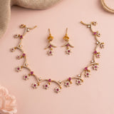 Elegant Premium Quality AD Stone Designer Necklace JH7371