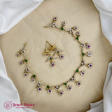 Elegant Premium Quality AD Stone Designer Necklace JH7371