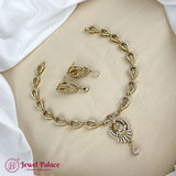 Elegant Premium Quality AD Stone Designer Necklace JH7372